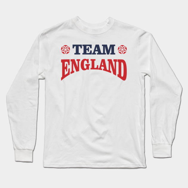 TEAM ENGLAND England Long Sleeve TShirt TeePublic